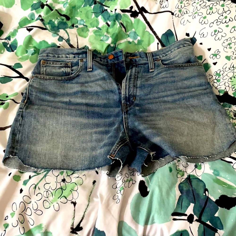 Women’s Madewell The Perfect Jean Short Sz 30 NWT